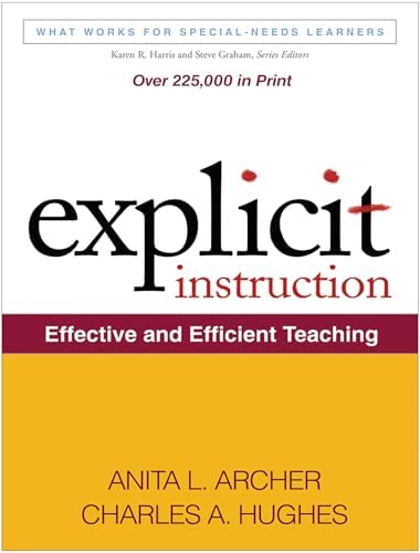 Amazon.com: Explicit Instruction: Effective and Efficient Teaching
